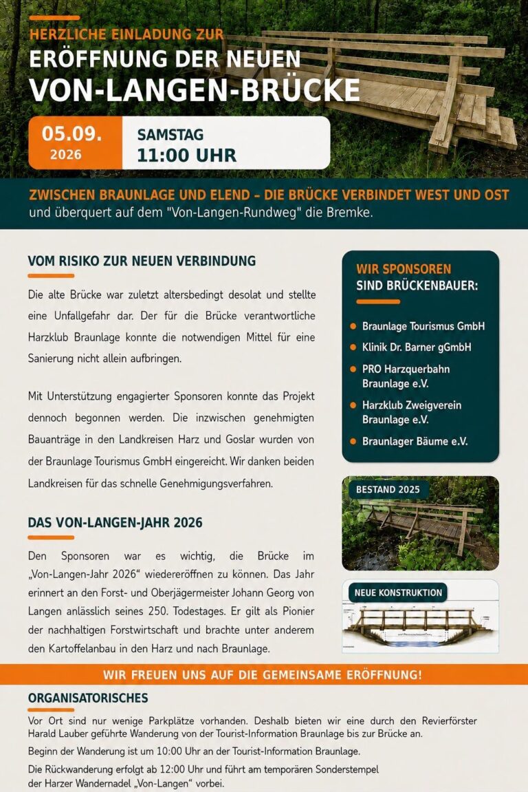 Von-Langen-Brücke Einweihungstermin