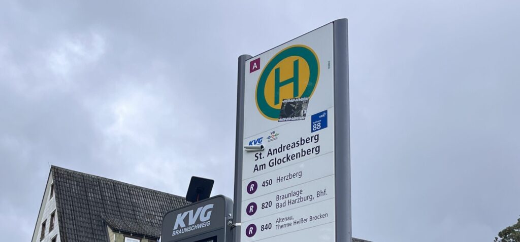 Bushaltestelle Glockenberg
